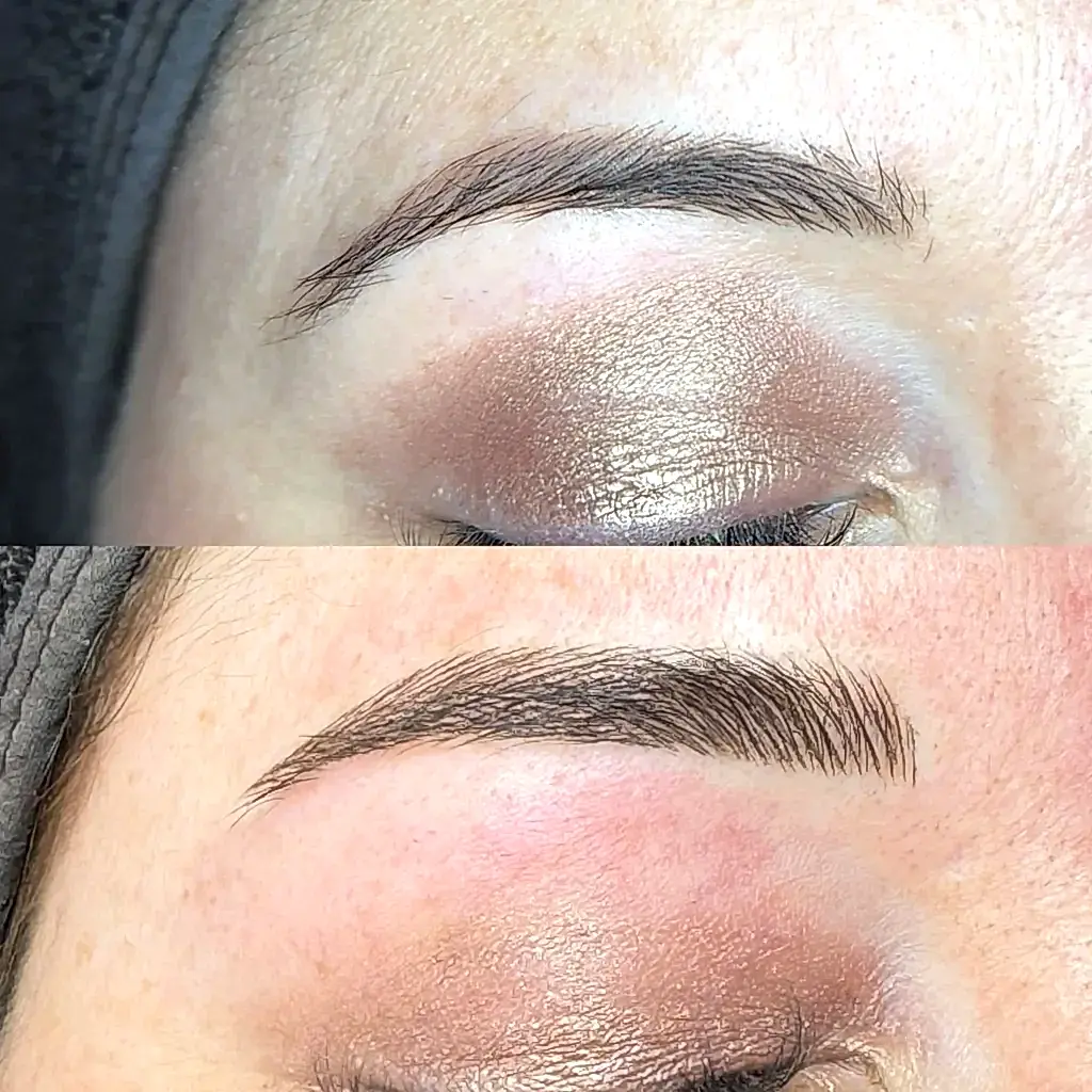Microblading kıl tekniği uygulamasıyla kusursuz kaşlar, Tülay Kalmaz Güzellik Salonu Antalya, Muratpaşa, Konyaaltı.
